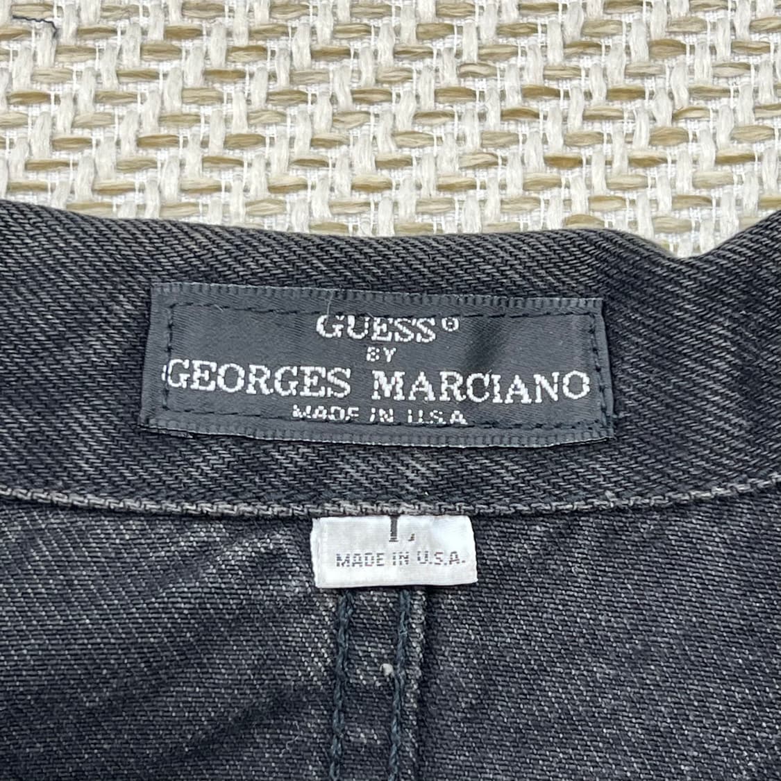 게스 투포켓 데님 집업 자켓 r2484 상품이미지6