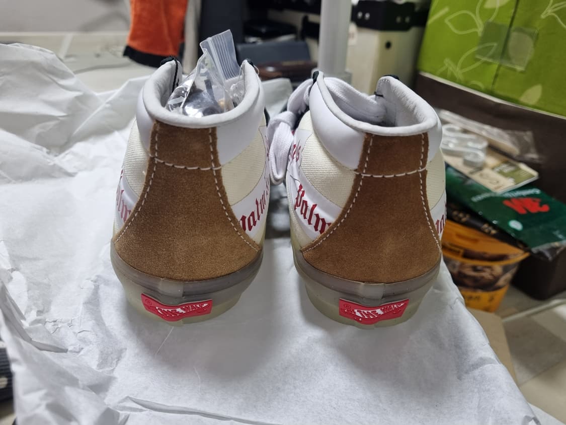 반스 볼트 x 팜 엔젤스 스케이트 미드 VLT LX 블랙 상품이미지4