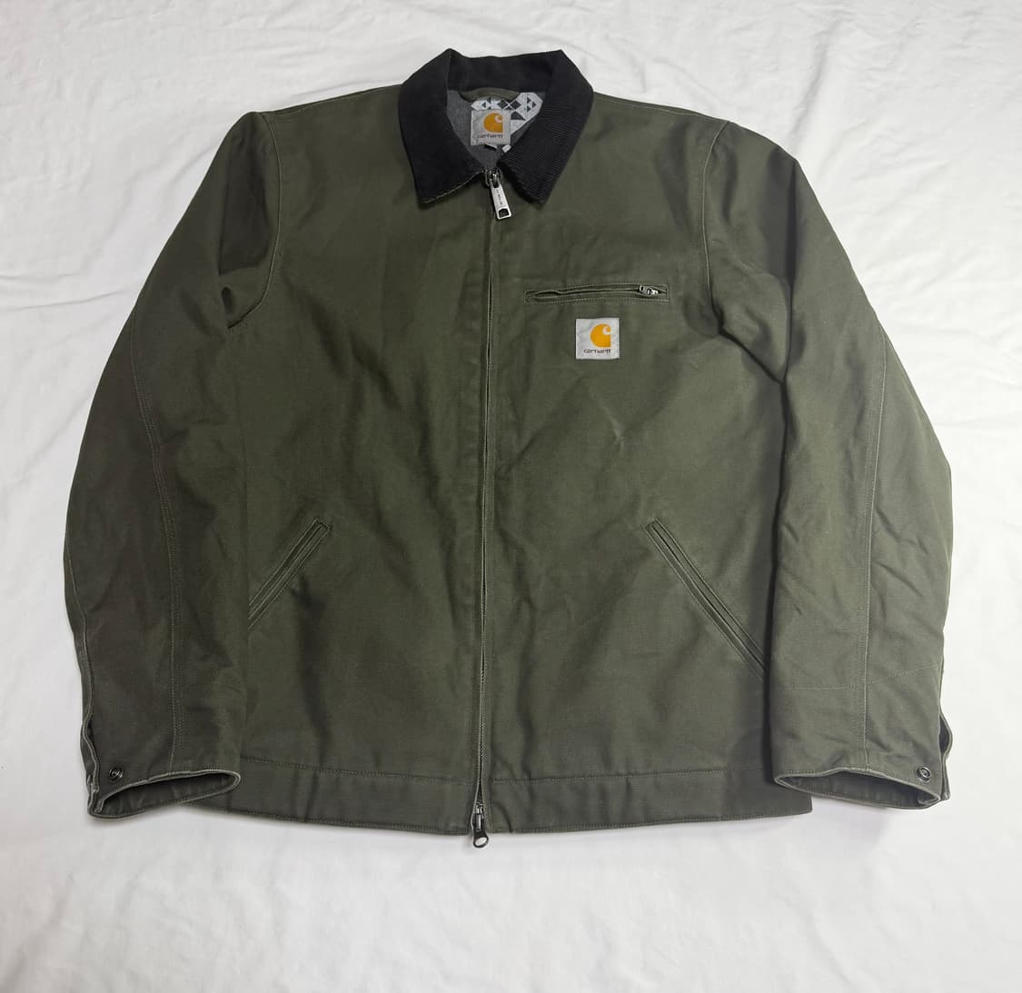 칼하트 디트로이트 올리브 다크그린 상품이미지1