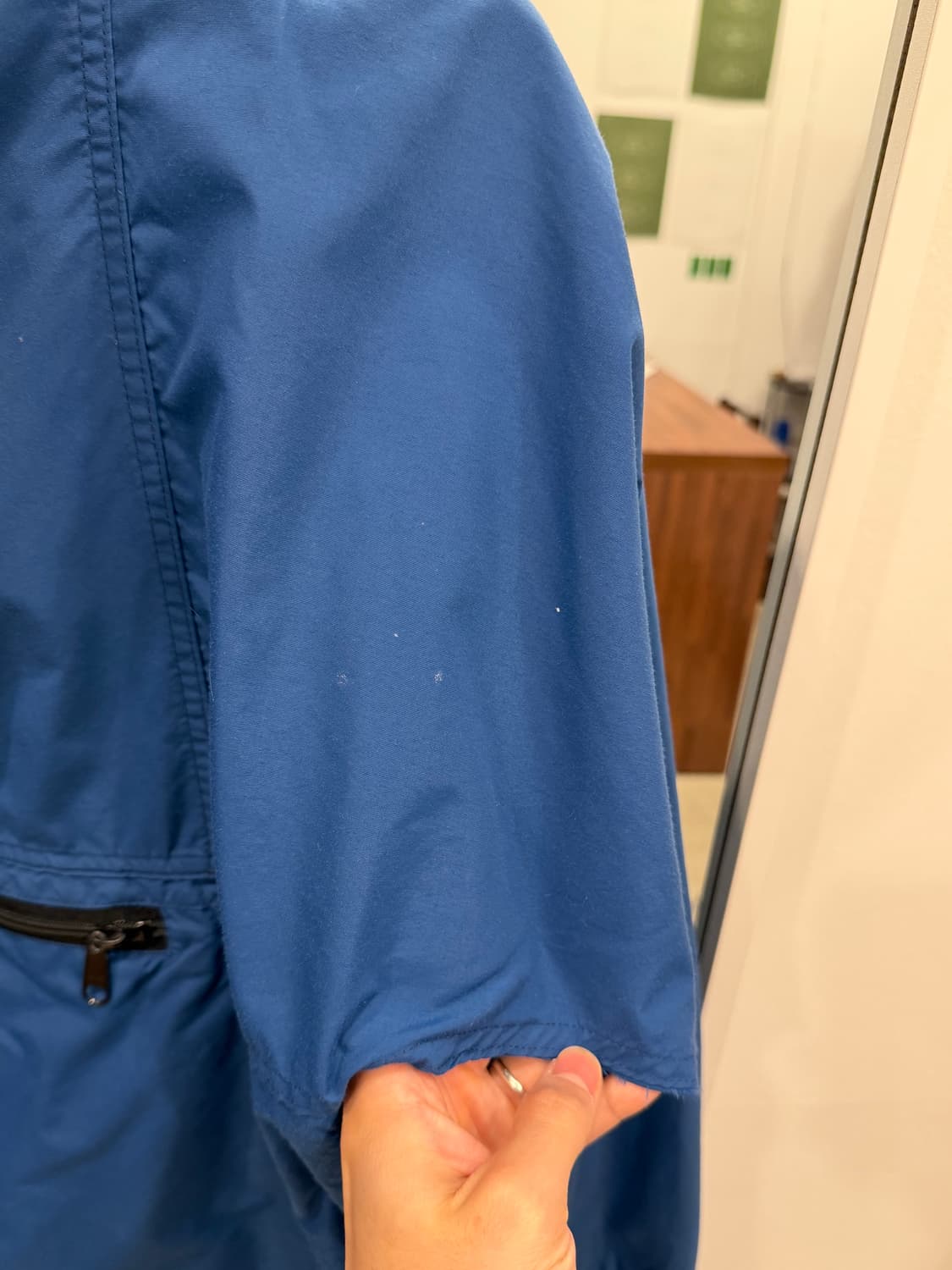 80s L.L.Bean 엘엘빈 나일론 아노락 후드 (made USA) 상품이미지8