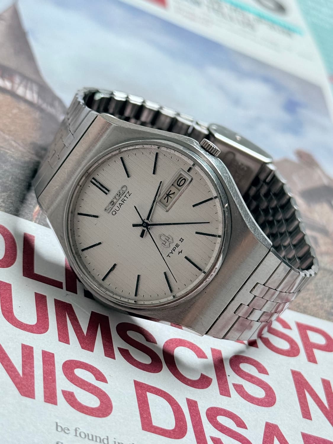 Seiko 세이코 쿼츠 TYPE II 데이 데이트 상품이미지5