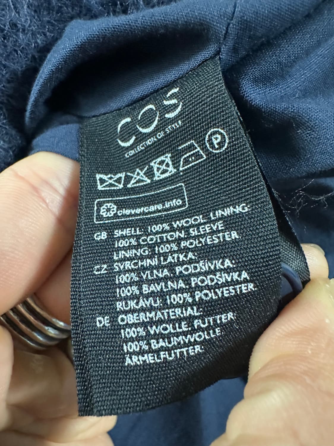 코스 COS 쇼트 울 자켓 상품이미지4