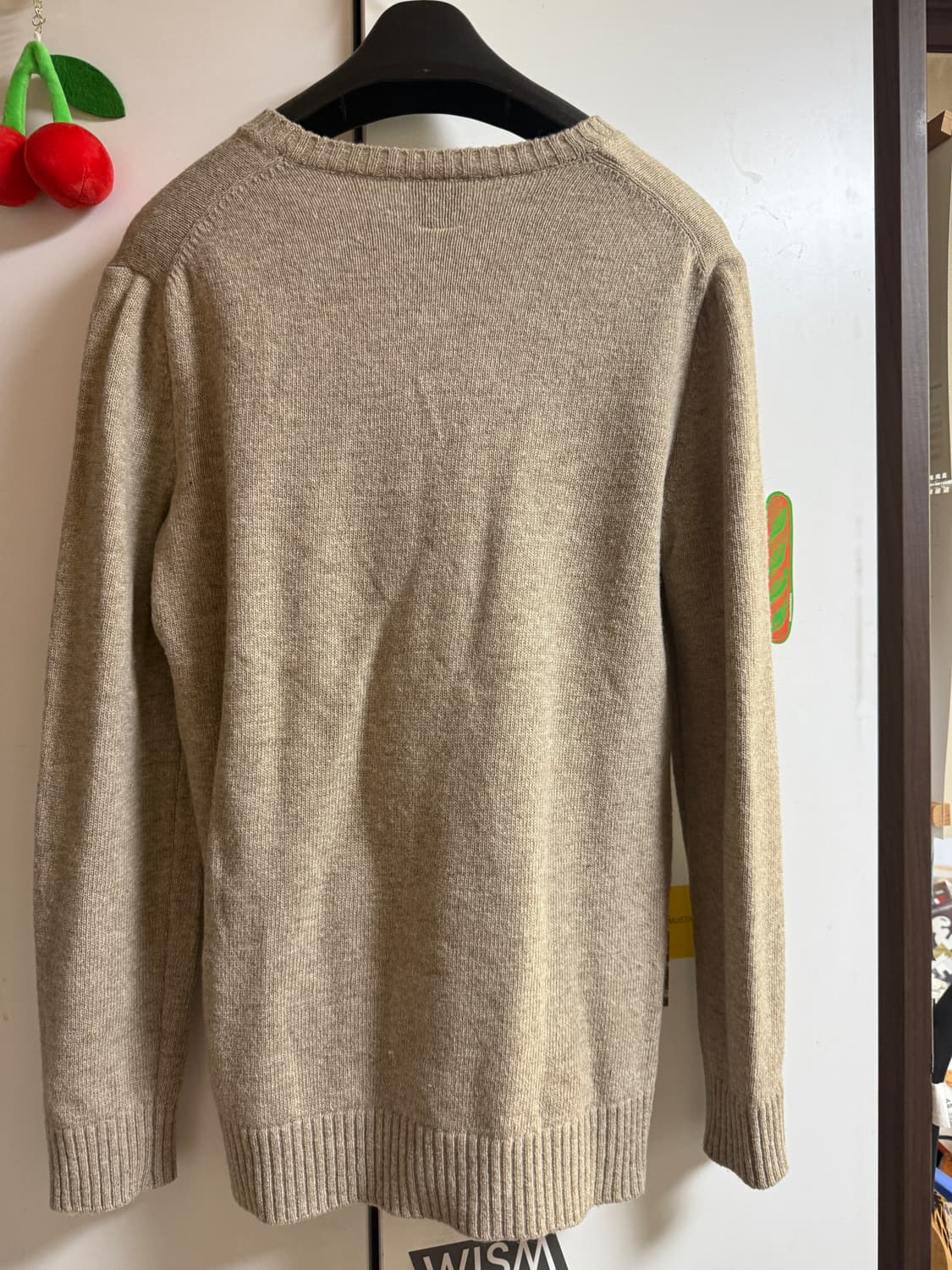 Adam's fig leaf 100%램스울 니트 베이지 49000원 상품이미지7