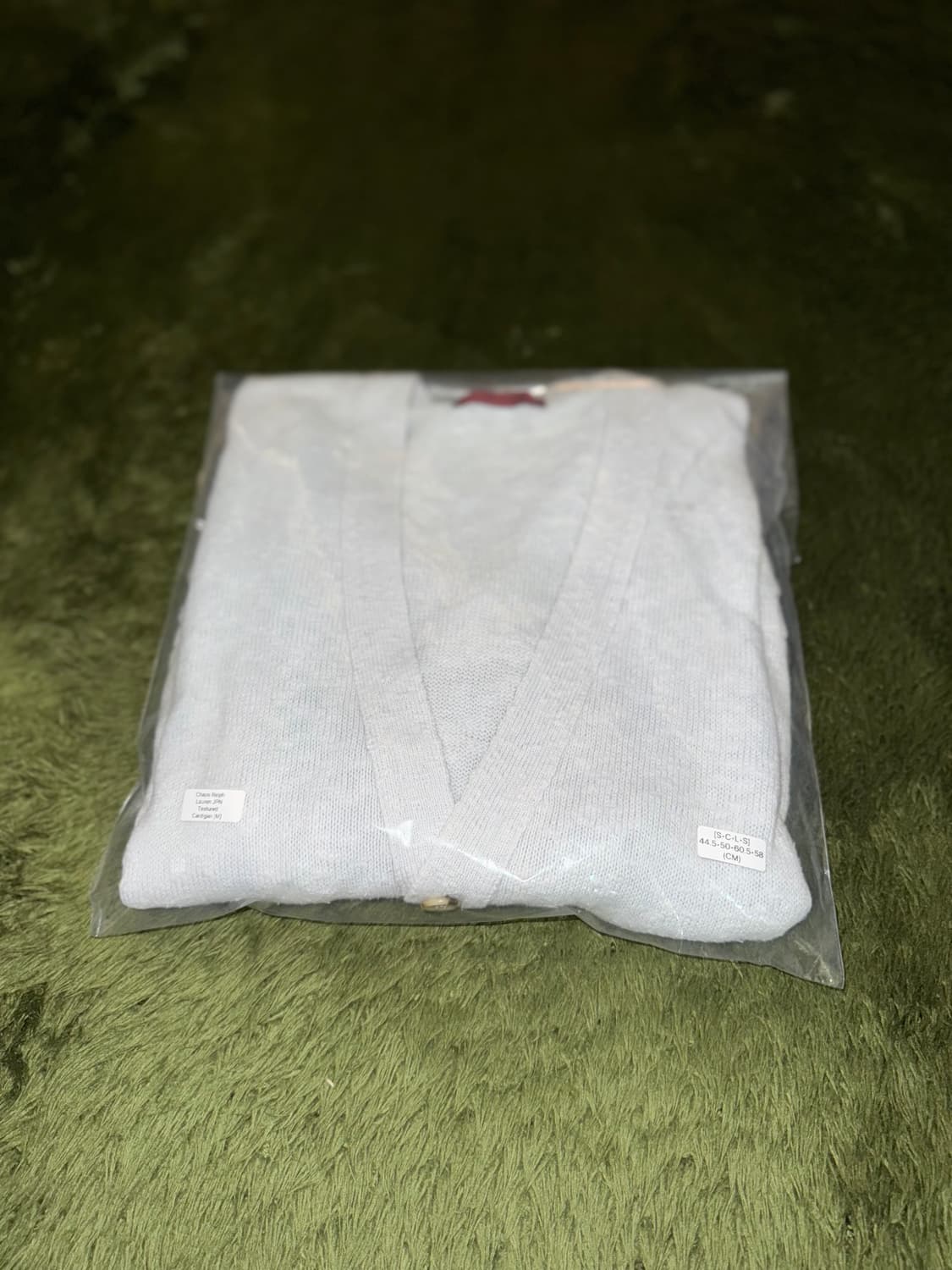 [M] 챕스 랄프로렌 재팬 텍스쳐 클래식 핏 가디건 스카이 블루 상품이미지9