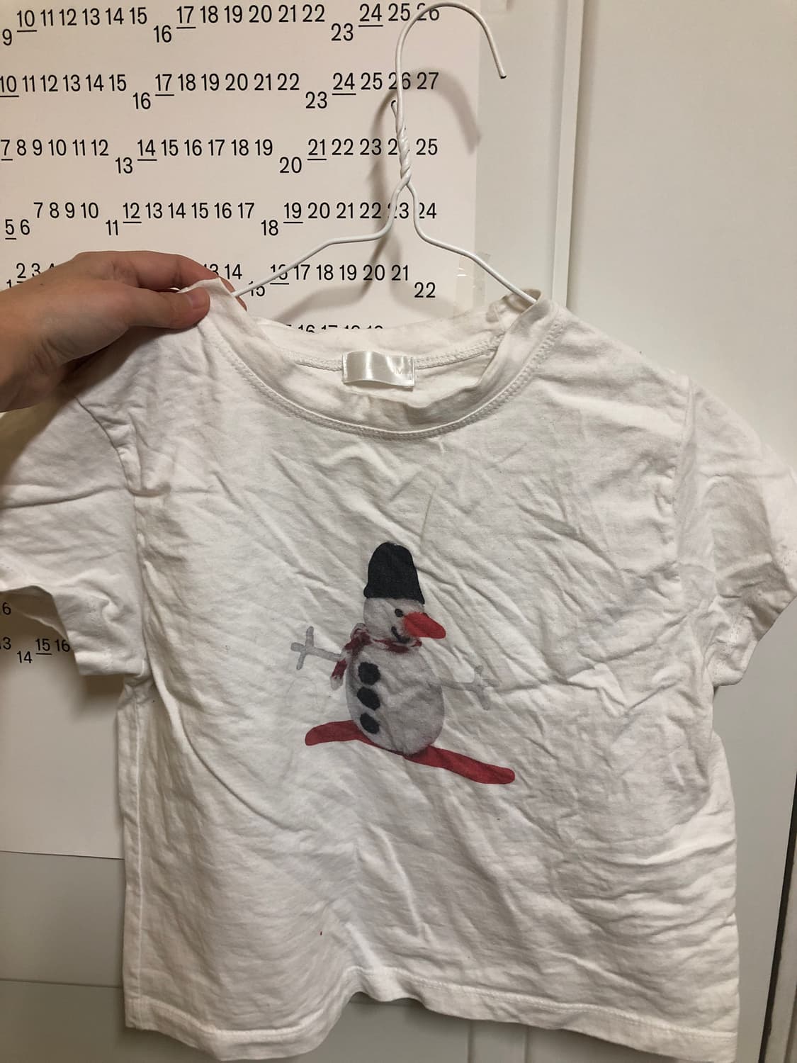 투즈룸 눈사람 티셔츠( 지금은 절대 못 구함 ) (자체 제작) 상품이미지1