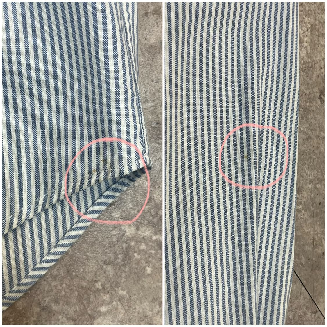 타미힐피거 스트라이프 셔츠 스카이블루XS #csz3490 상품이미지7