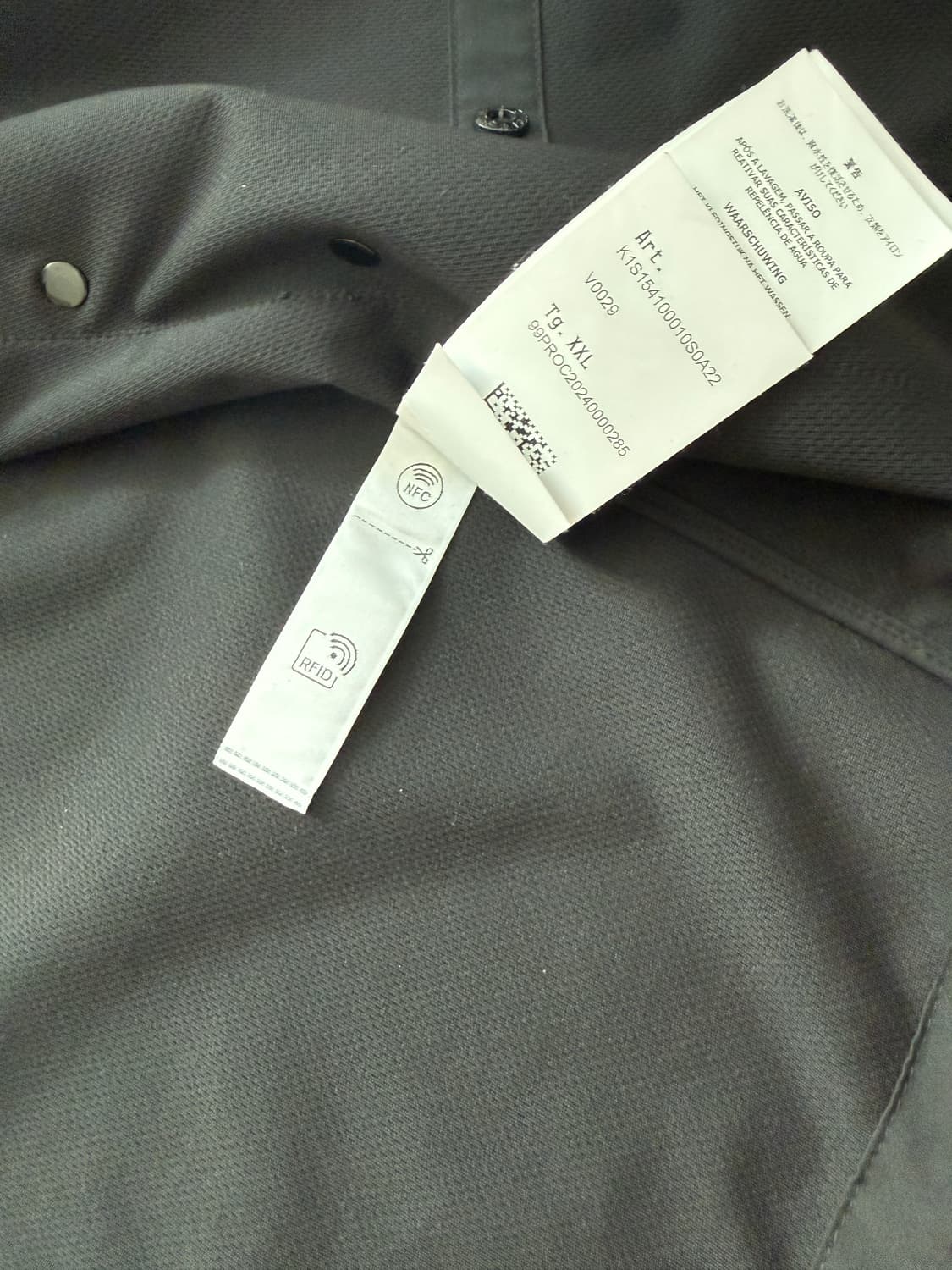 스톤아일랜드 소프트쉘 블랙 XXL 상품이미지4