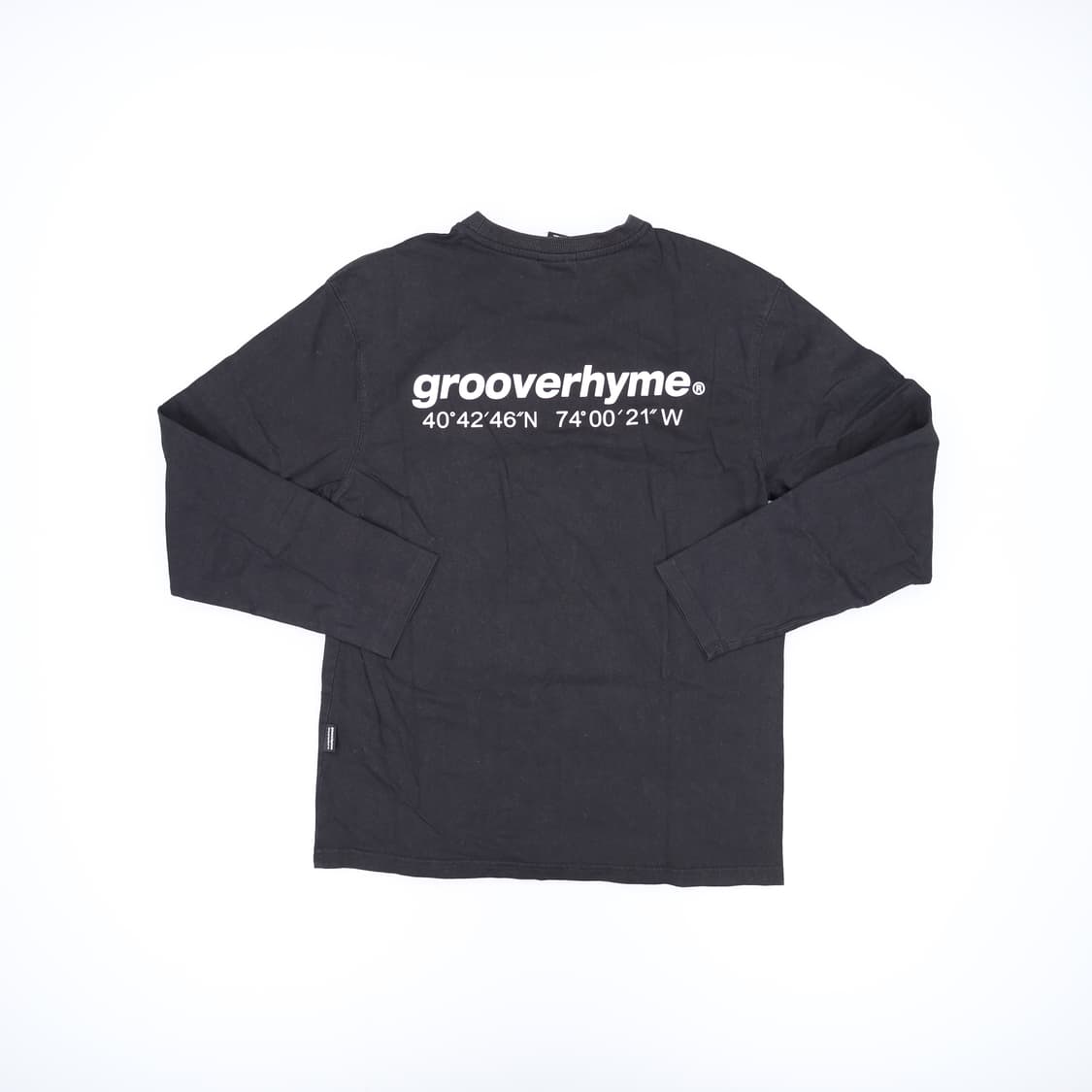 S 그루브라임 블랙 긴팔티 0317H1 상품이미지2