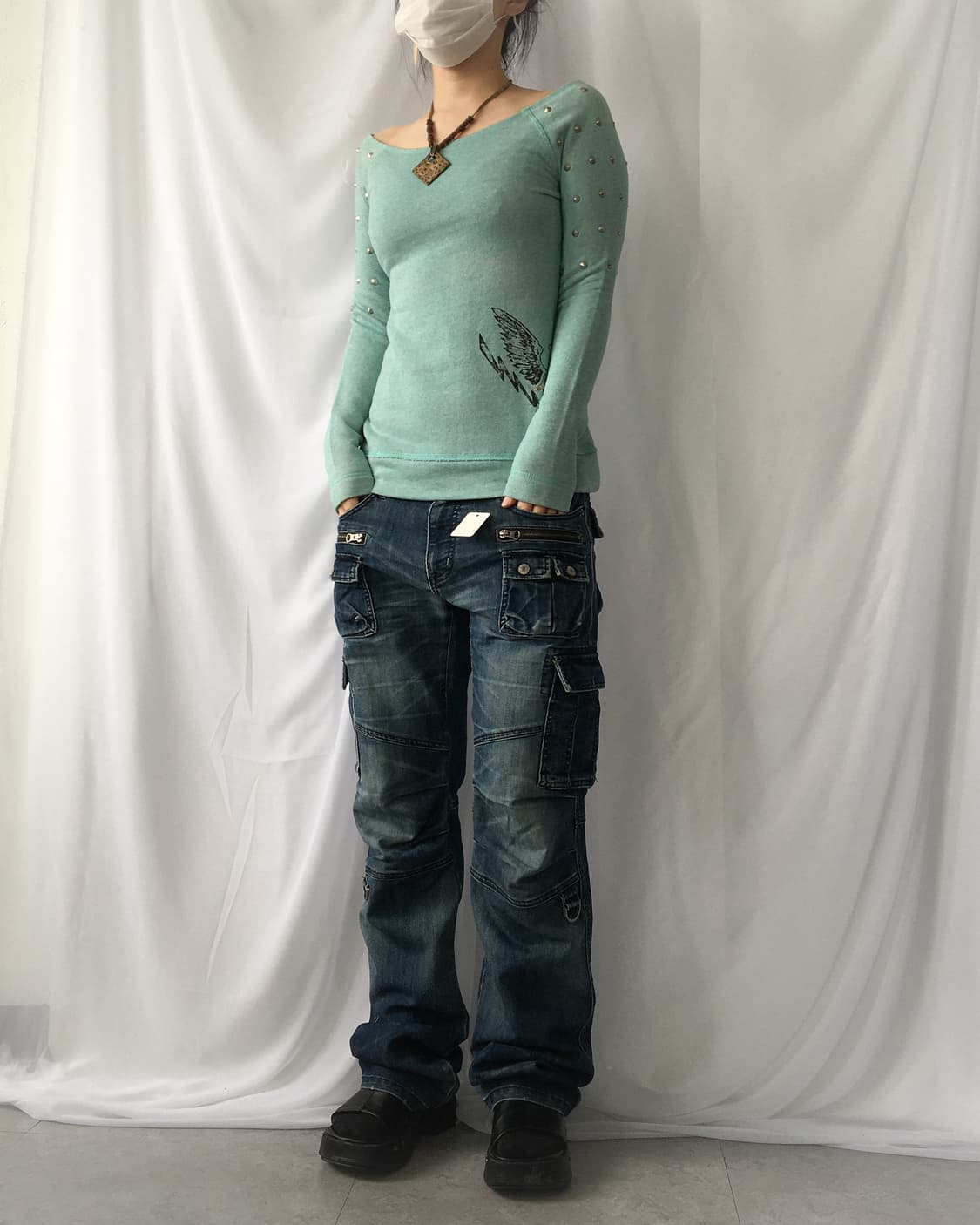 Harley Davidson stud point sleeve 상품이미지8