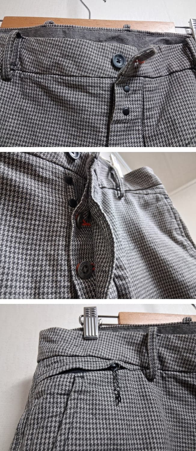 일본빈티지 디젤반바지 남성34 겨울면 소재  상품이미지3