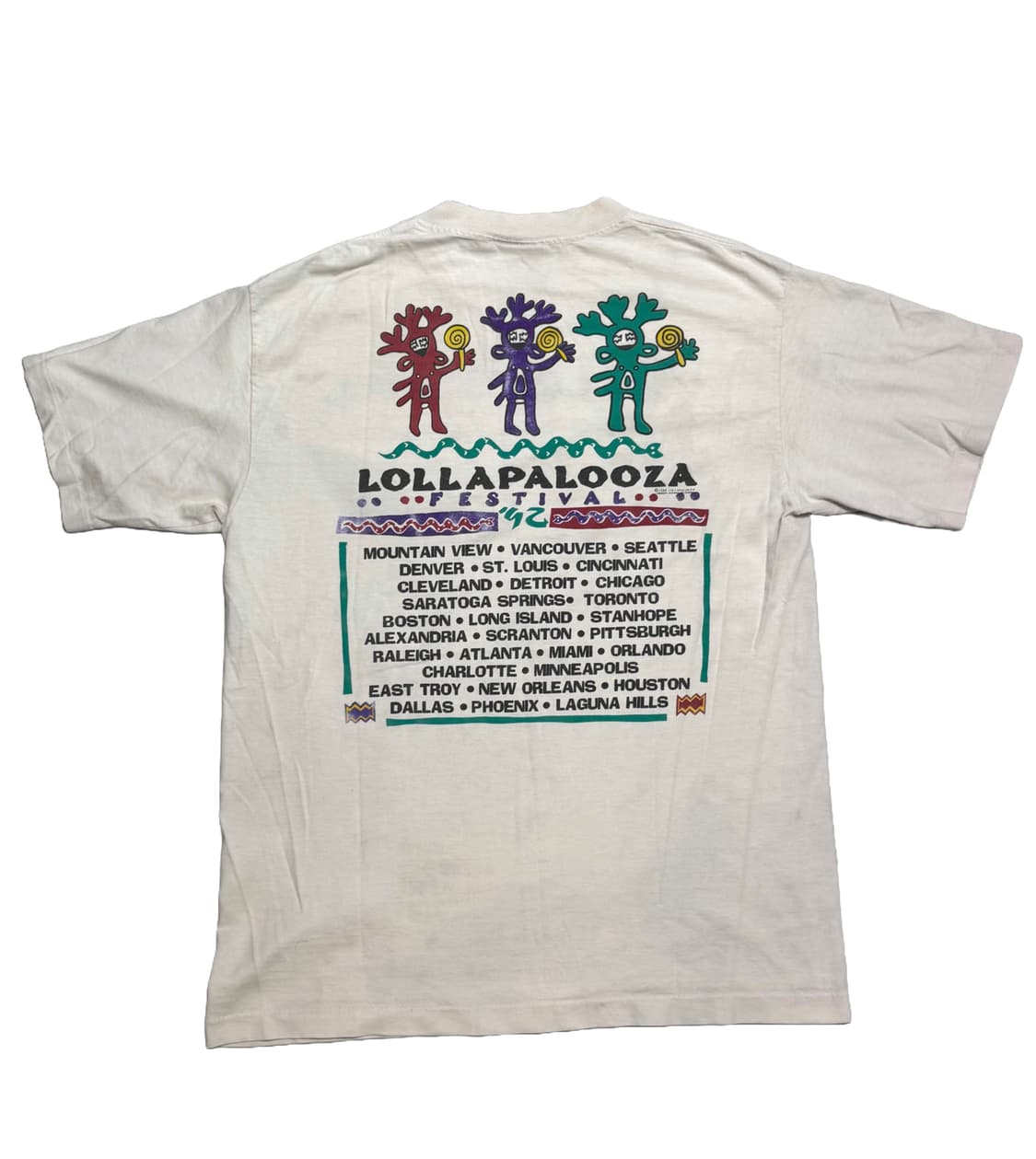 1992 Lollapalooza shirt 상품이미지2