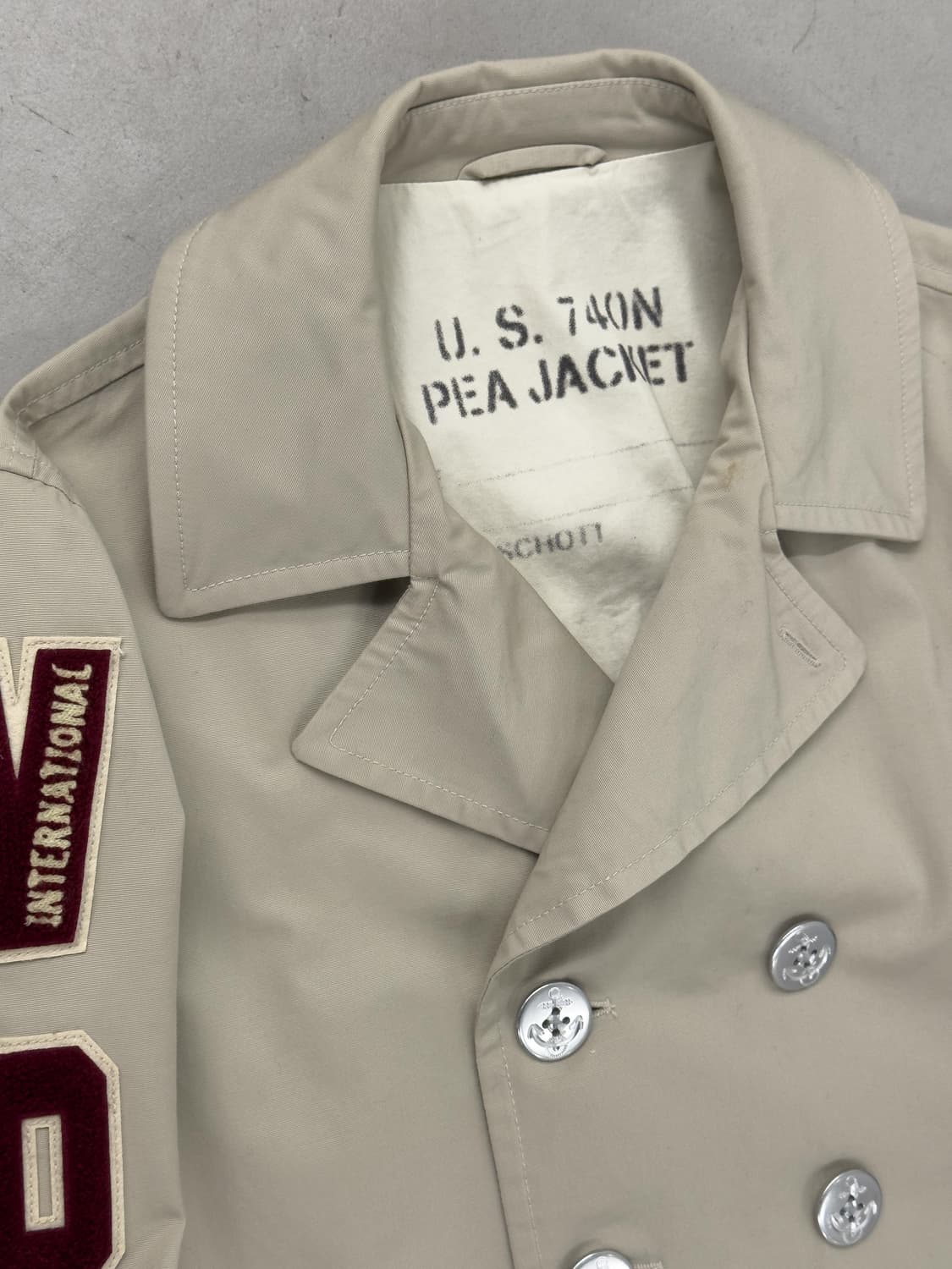 Schott 740N 피코트 자켓 상품이미지4