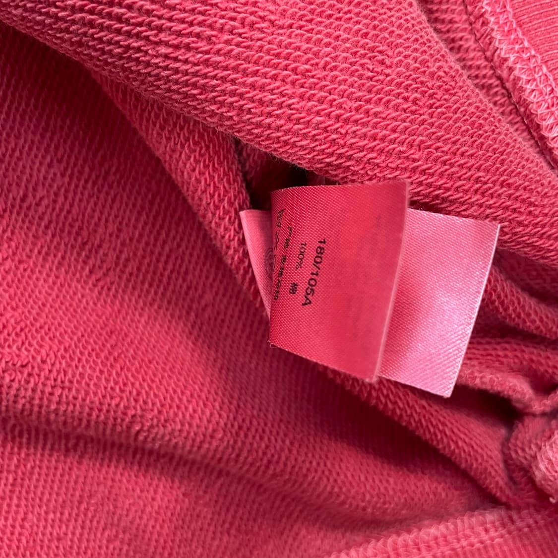 스투시 Stussy 베이직 로고 피그먼트 맨투맨 뉴트럴핑크 상품이미지6