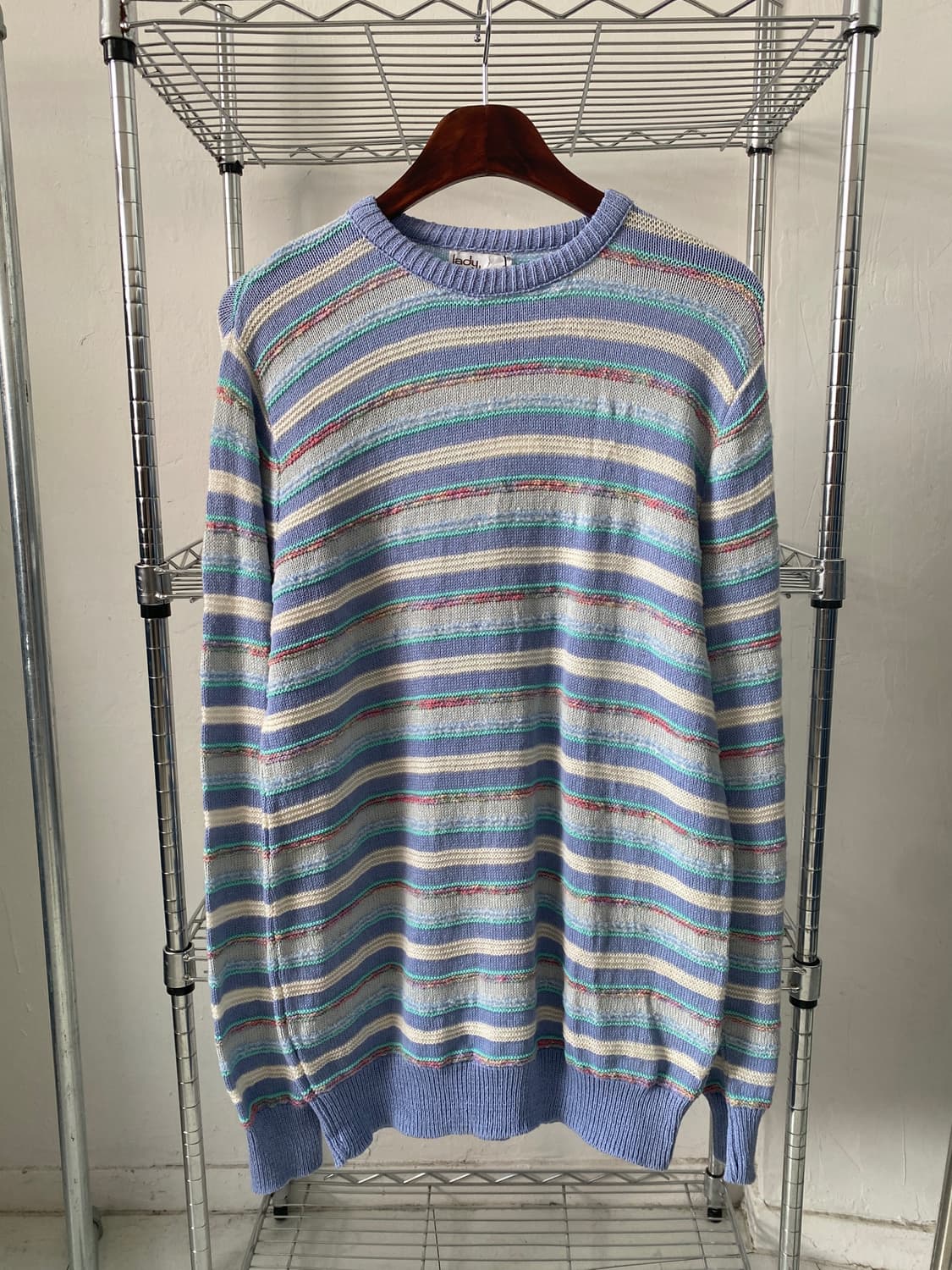 레이디갈랜드 스트라이프 패턴 니트 (Man S) AB1816 상품이미지2