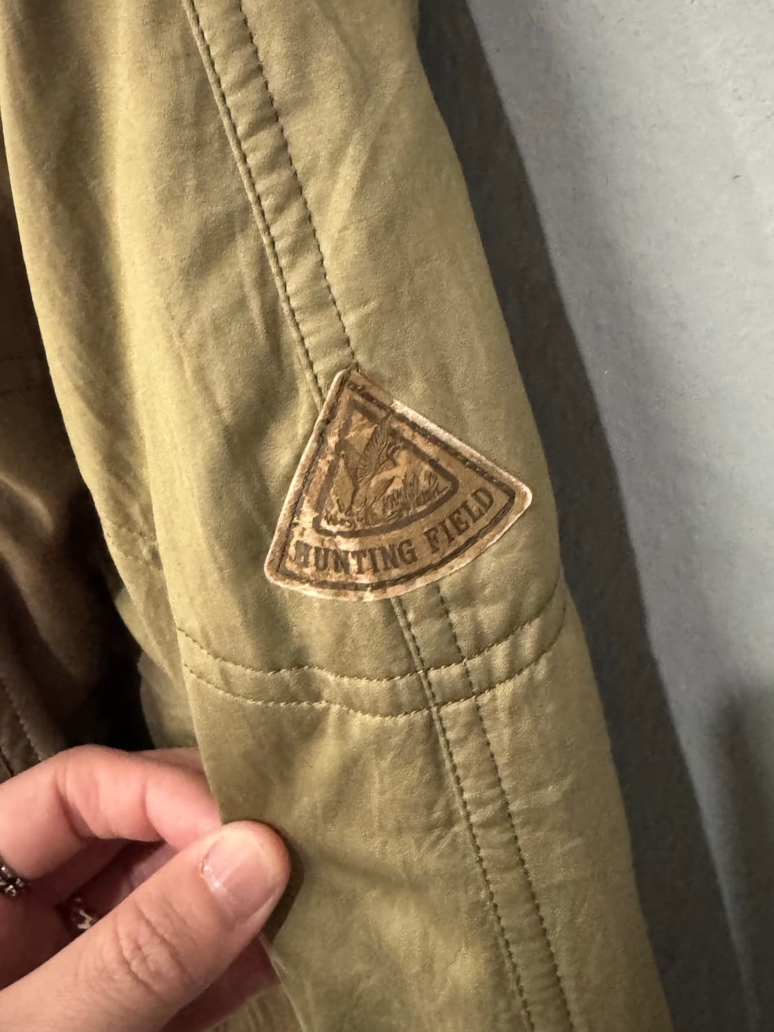 헌팅필드 퍼후드 봄버 자켓  상품이미지3