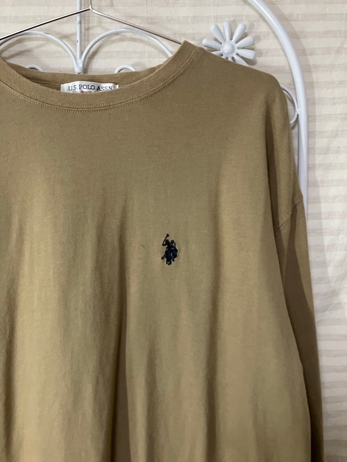 카키 유에스 폴로 긴팔604 상품이미지3