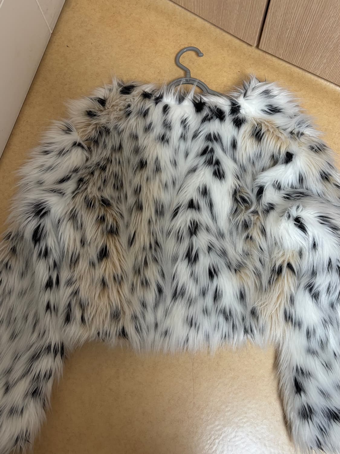 🖤 dot fur crop jacket 상품이미지2