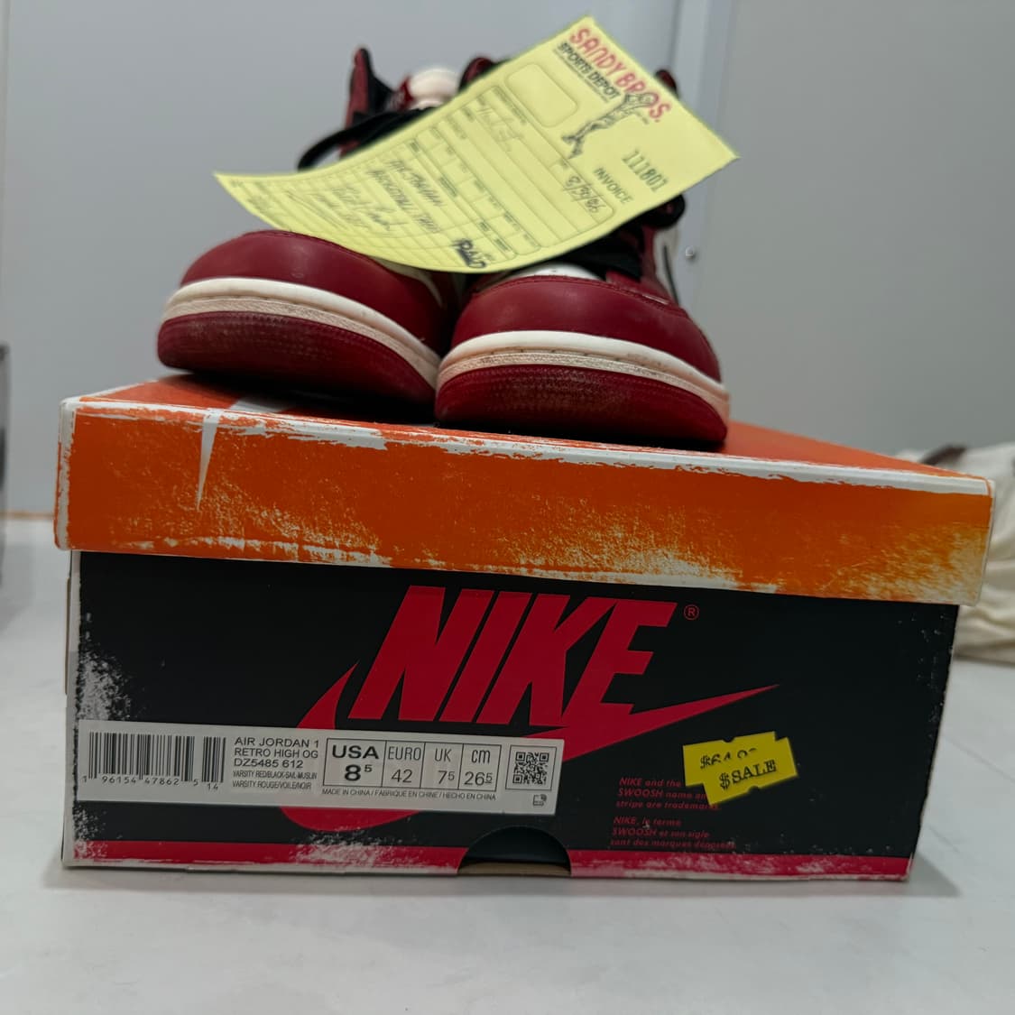 조던1 레트로OG 시카고 상품이미지8