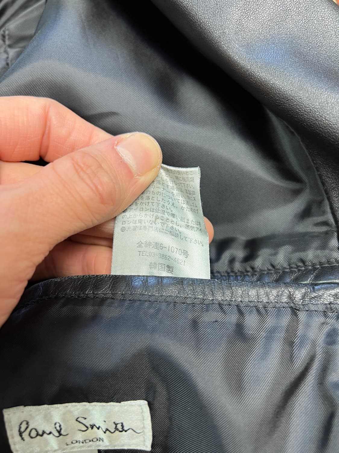 [L] 램스킨 빈티지 양가죽 블레이저 자켓 상품이미지5