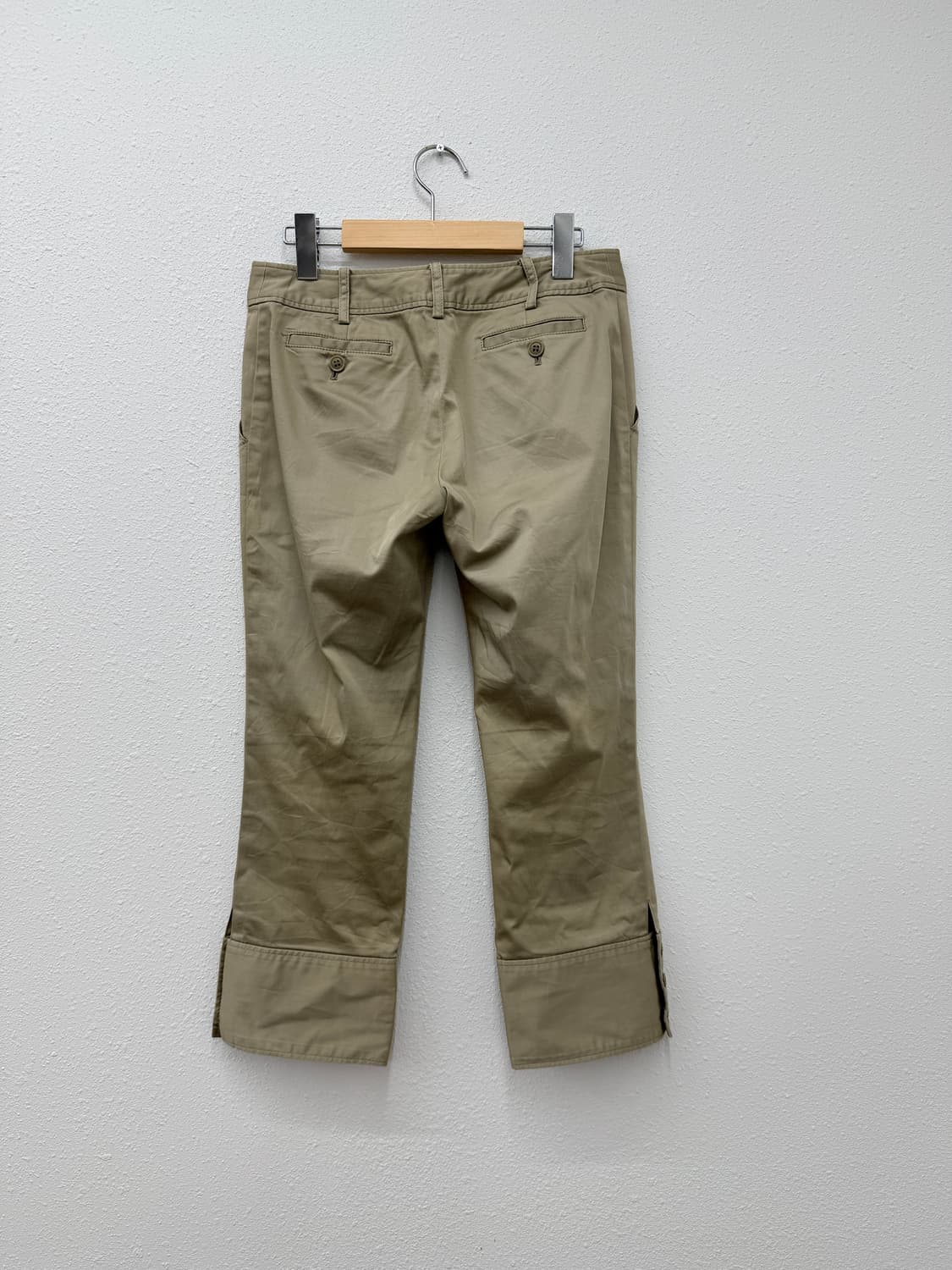 빈티지 BALLSEY 라이트 브라운 카프리 팬츠 상품이미지5