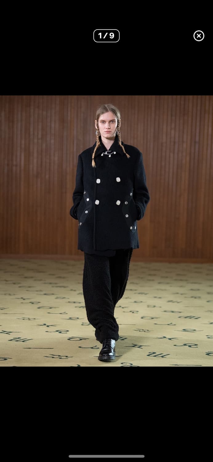 나마체코 22aw 알레프 피코트 M 상품이미지1