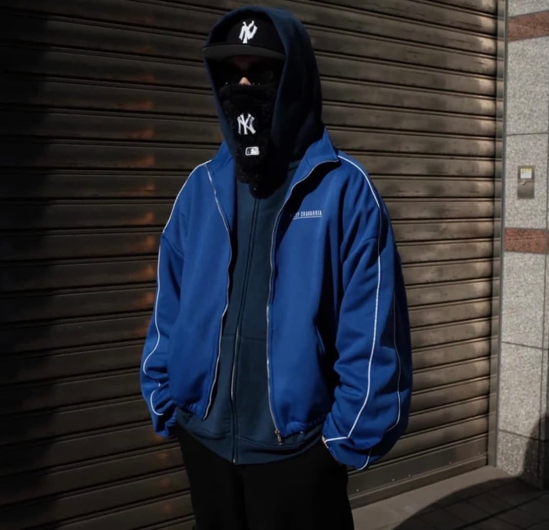 윌리차바리아 워리어 트렉 자켓 블루 L 사이즈 상품이미지2