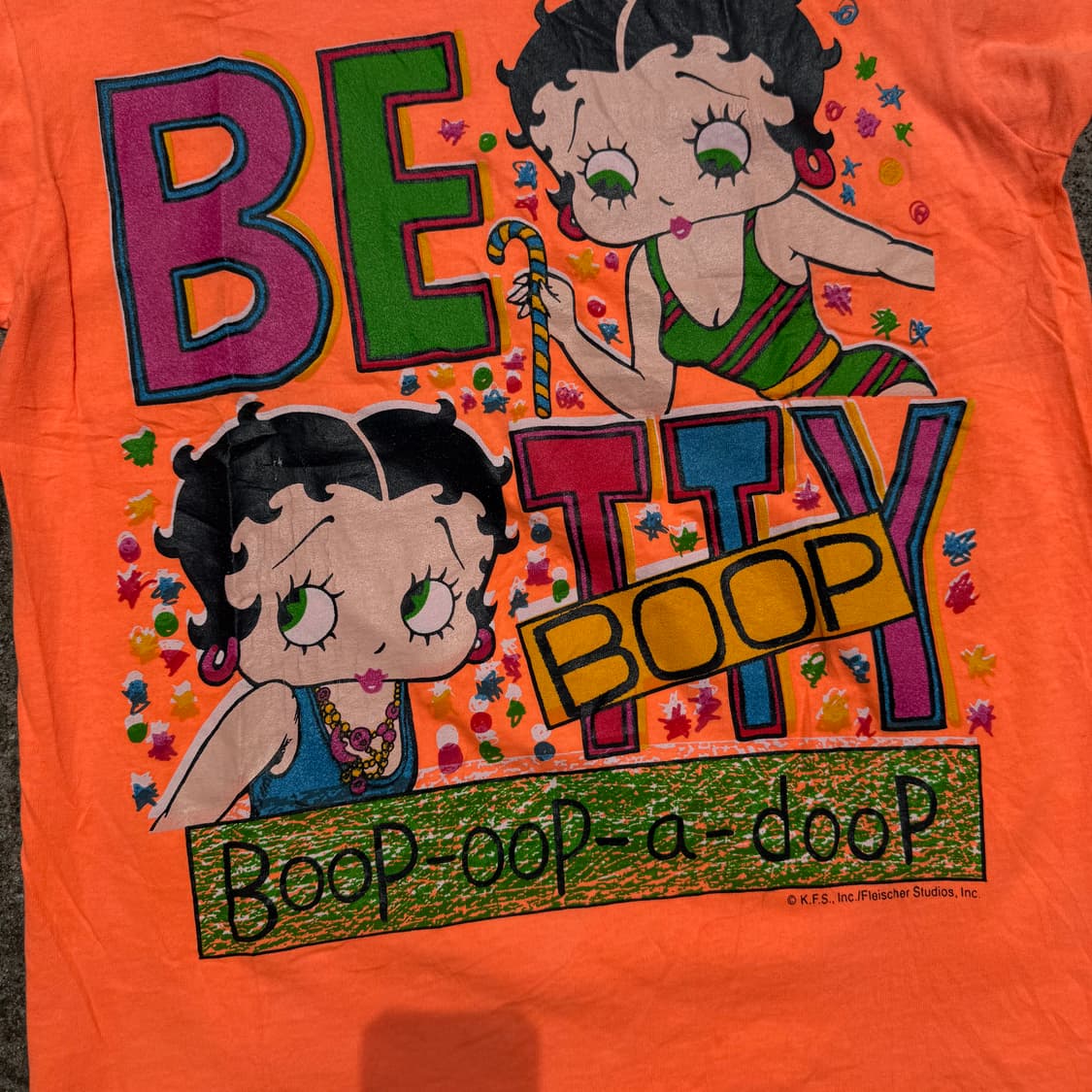 [L] 90s Betty boop 베티붑 반팔티 상품이미지5