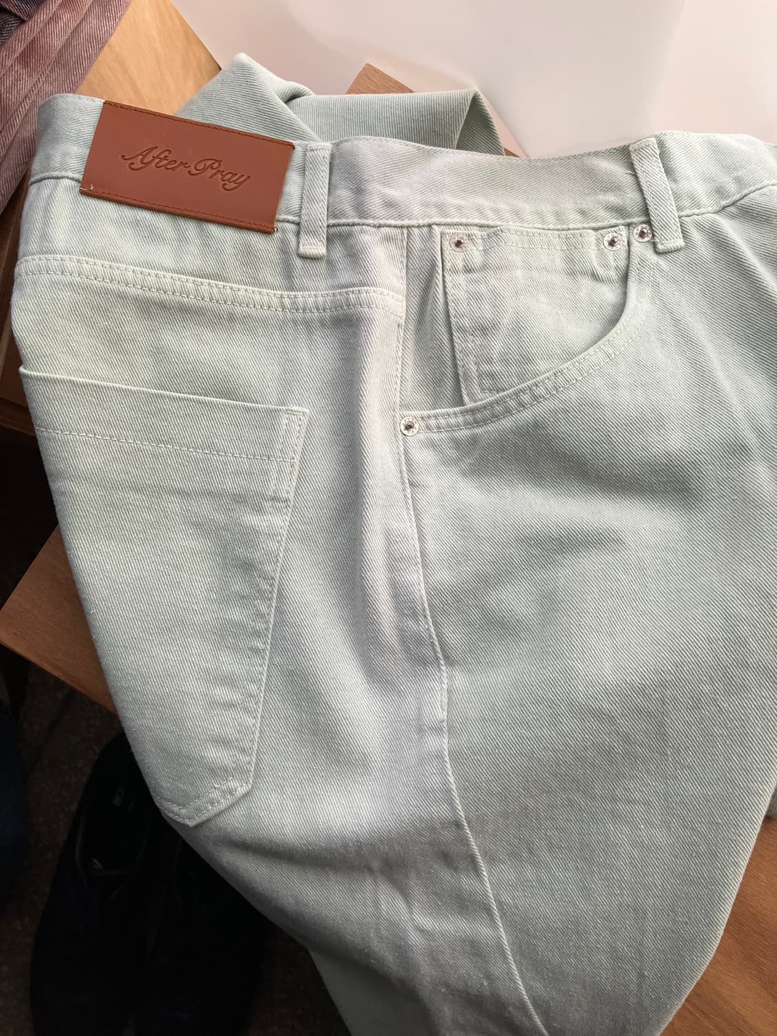 애프터프레이 파스텔민트 데님  상품이미지6