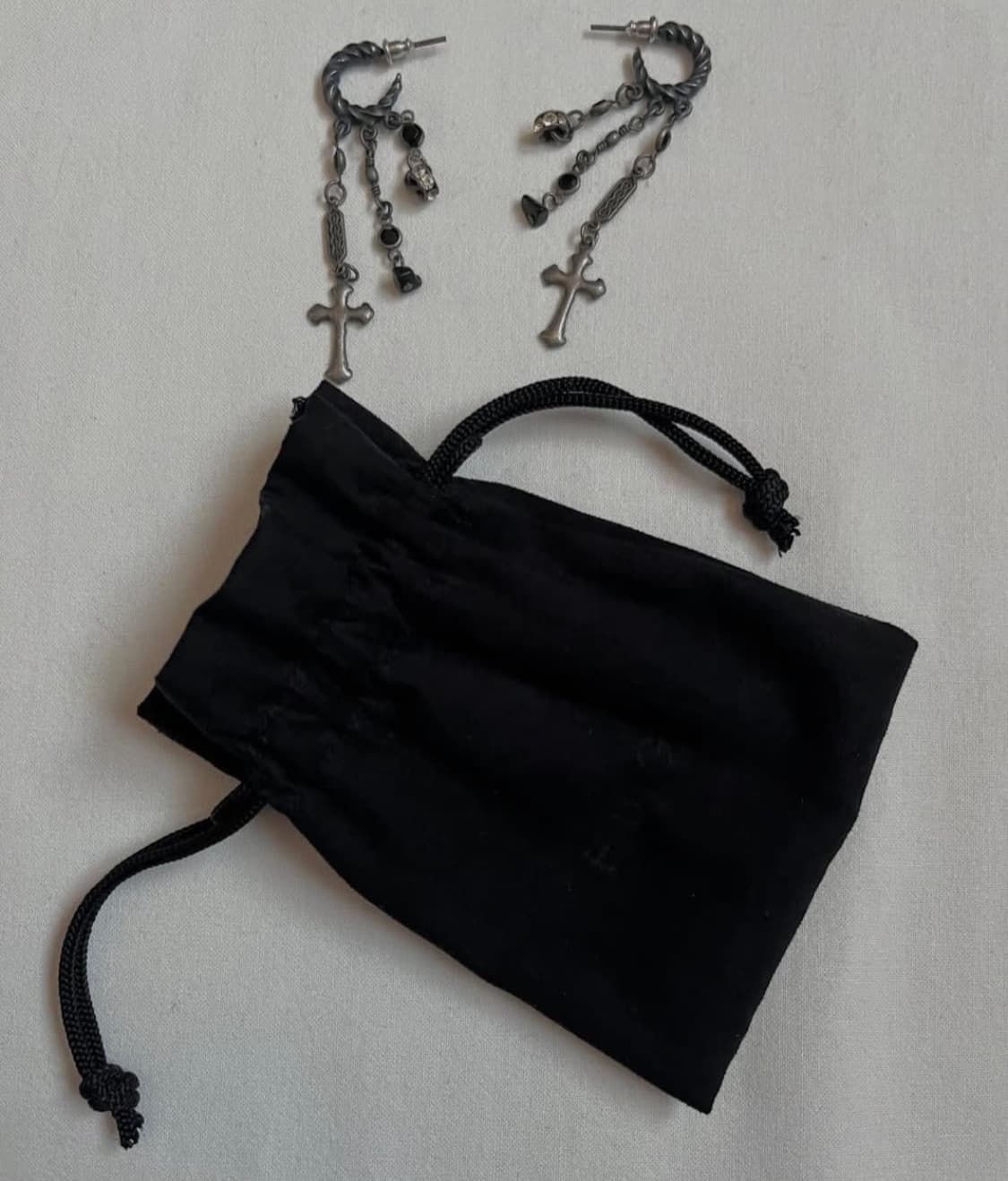 Fuga Archive Cross Layered Piercing 상품이미지4