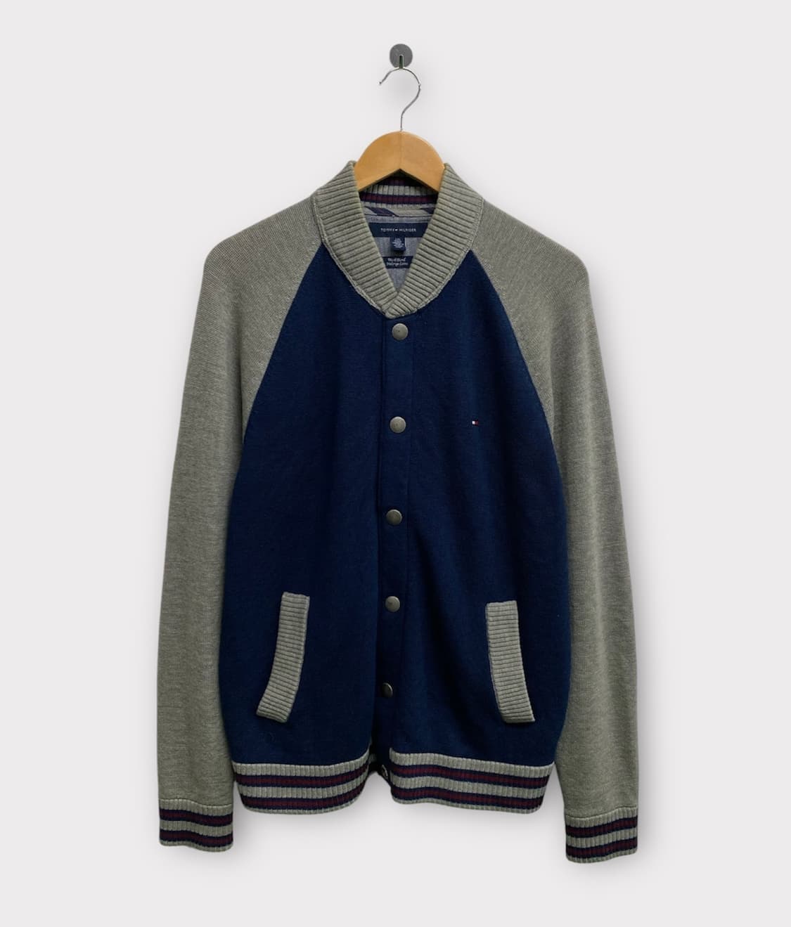 미힐피거 울 바시티 자켓 L 상품이미지1