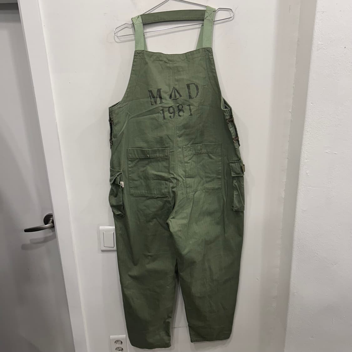 에센셜 기어 밀리터리 복각 클립 오버롤 상품이미지5