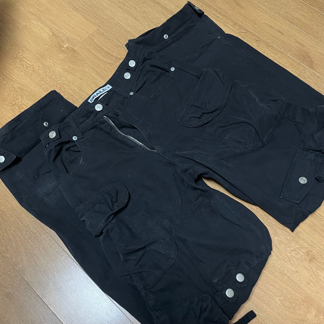 그레일즈 멀티 카고 바지 팬츠 0사이즈 상품이미지2