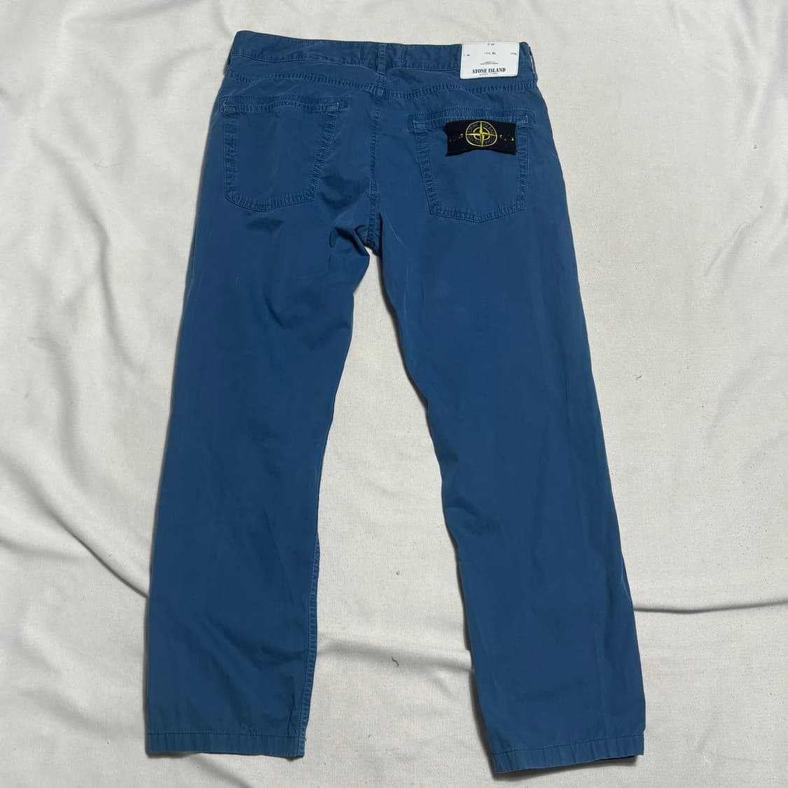 W32 스톤아일랜드 TYPE:SL 블루 코튼 팬츠 상품이미지3