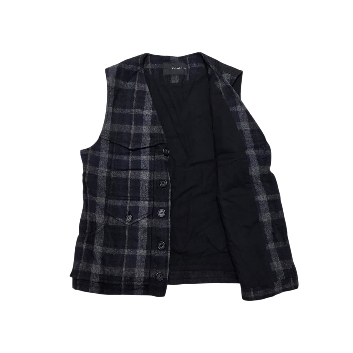 Kai Aakmann 카이아크만 체크 패턴 베스트 상품이미지3