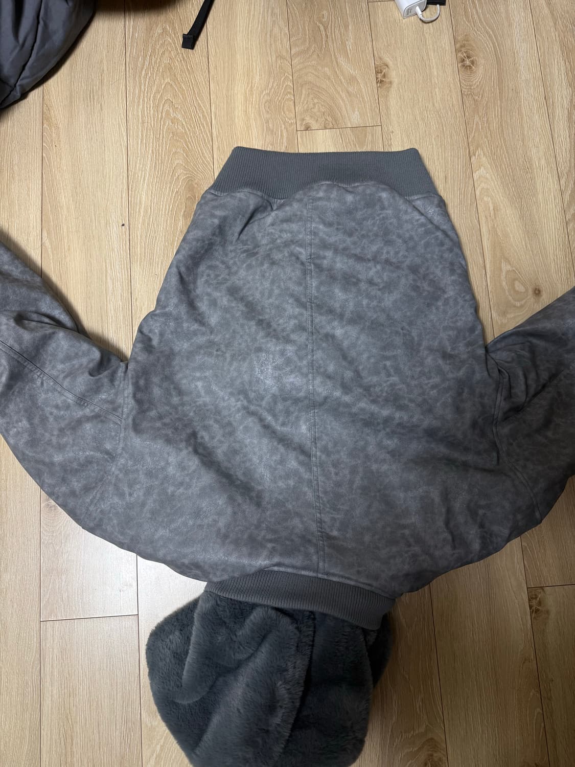 자라 리버시블 퍼자켓 M 상품이미지2