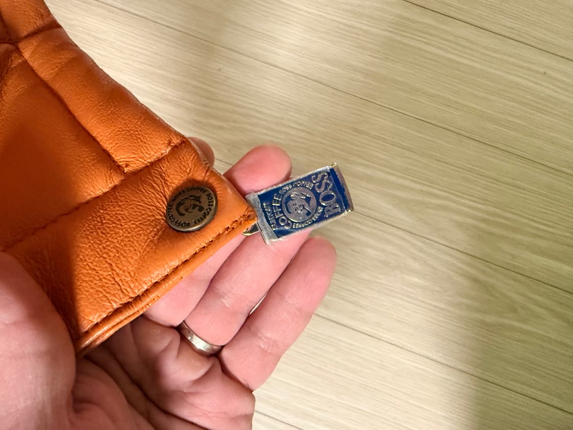 suntory boss coffee 레더 패딩 m사이즈 상품이미지3