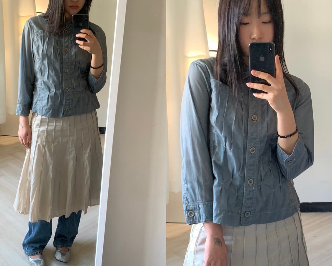 [GIANNI LO GIUDICE] lace layered jacket 상품이미지3