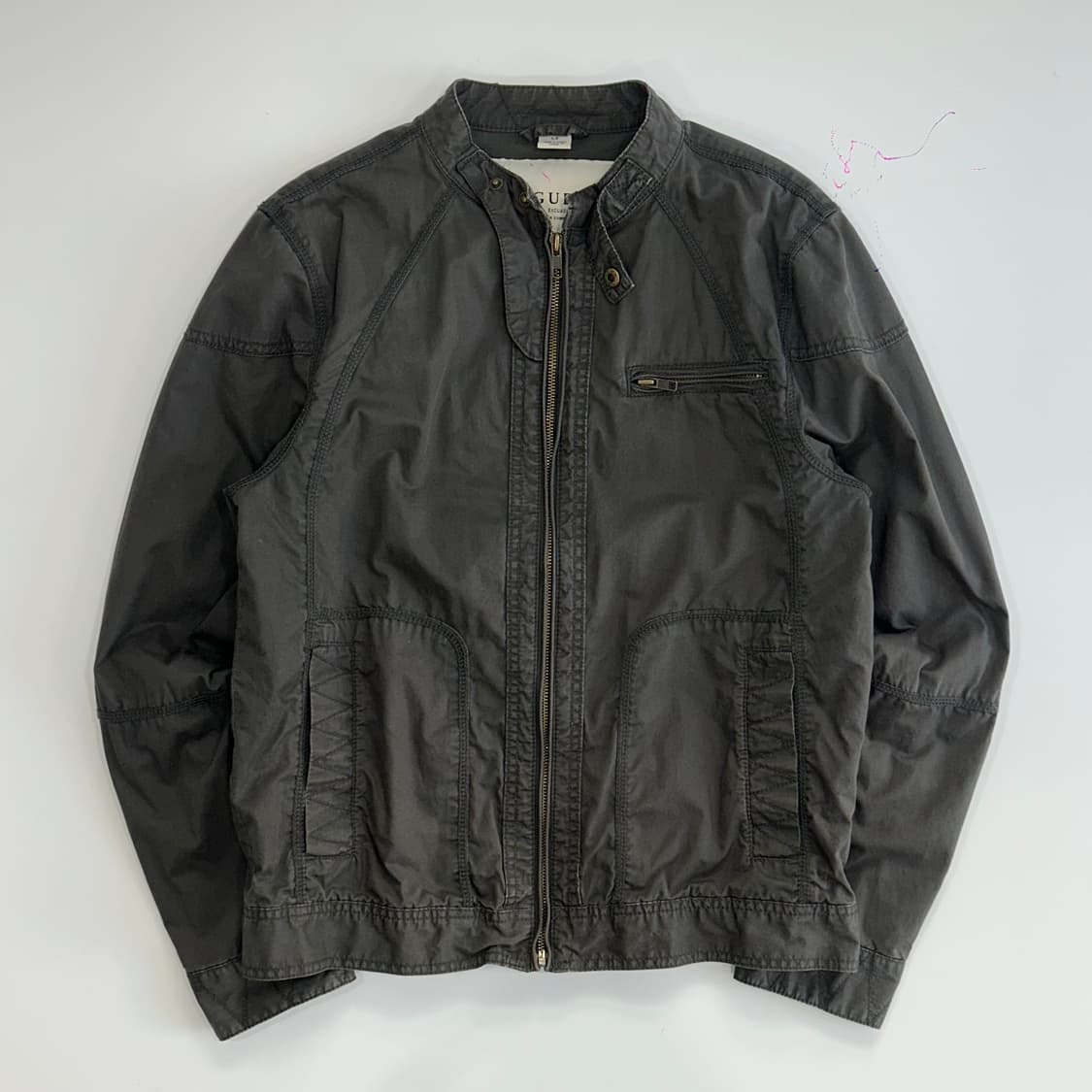 Guess 게스 코튼 차콜 자켓 상품이미지3