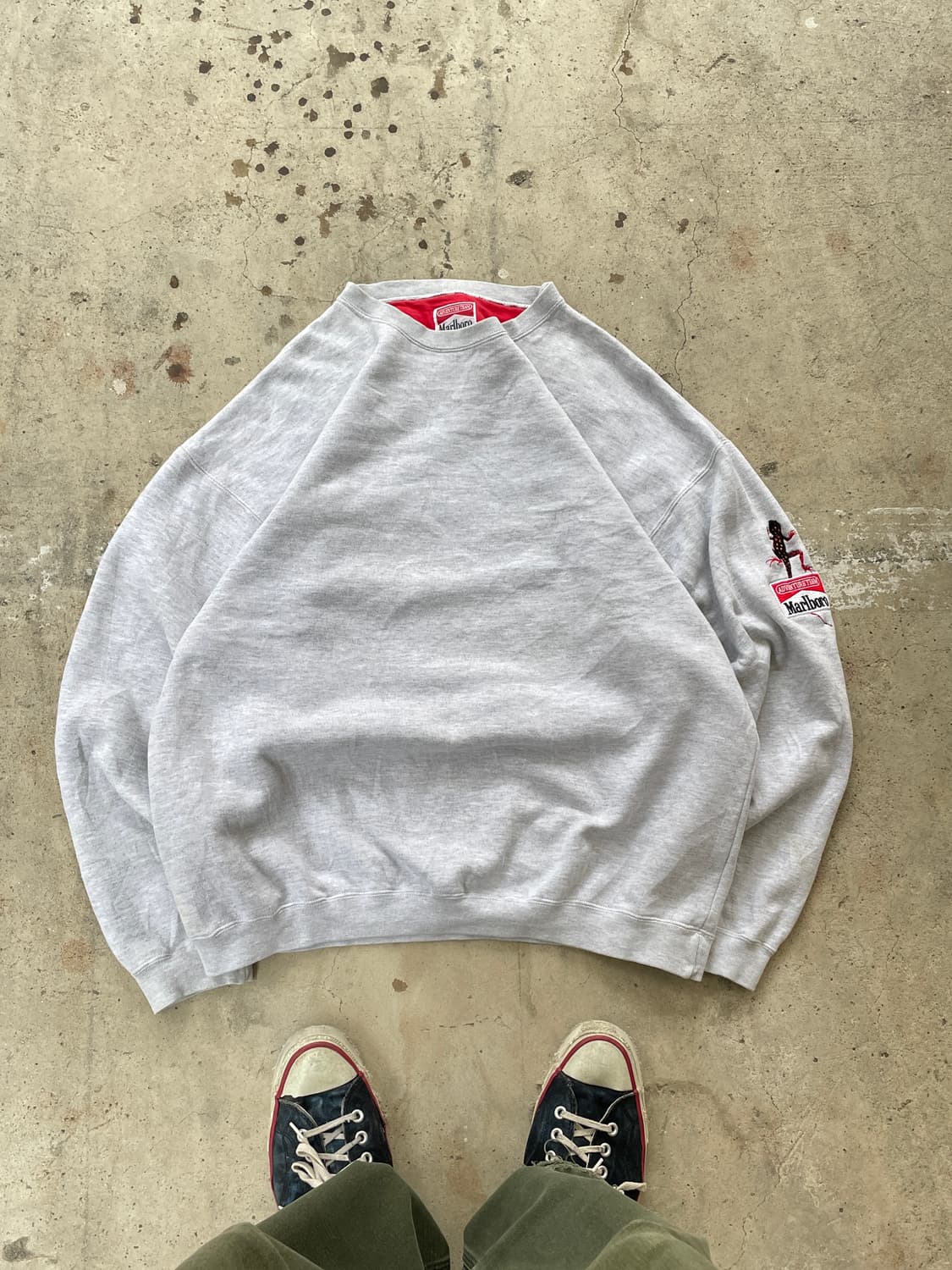 90s Marlboro Gecko Lizard sweatshirt 상품이미지3