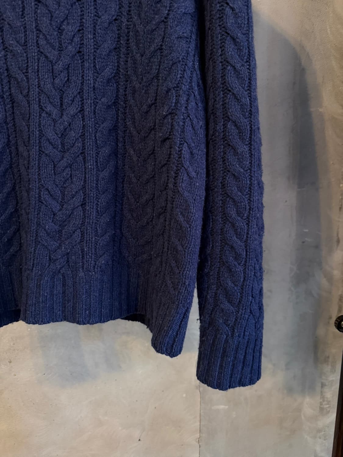 폴로 랄브로렌 숄칼라 니트 100 상품이미지6