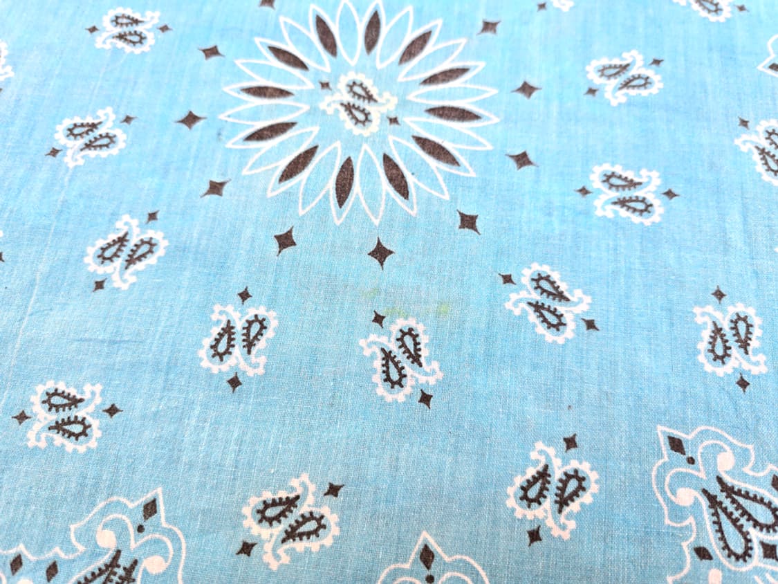 90s 하바행크 페이즐리 반다나 (made in usa) 상품이미지3