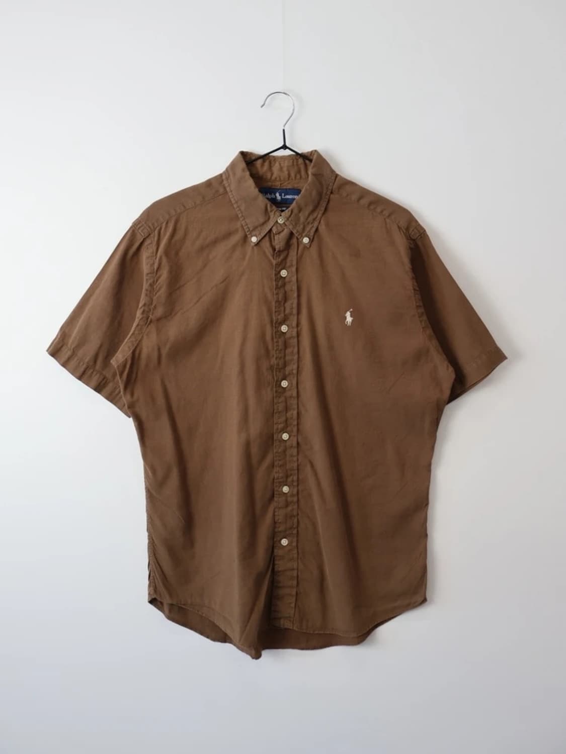 Polo Ralph Lauren Linen Brown Shirt 상품이미지4