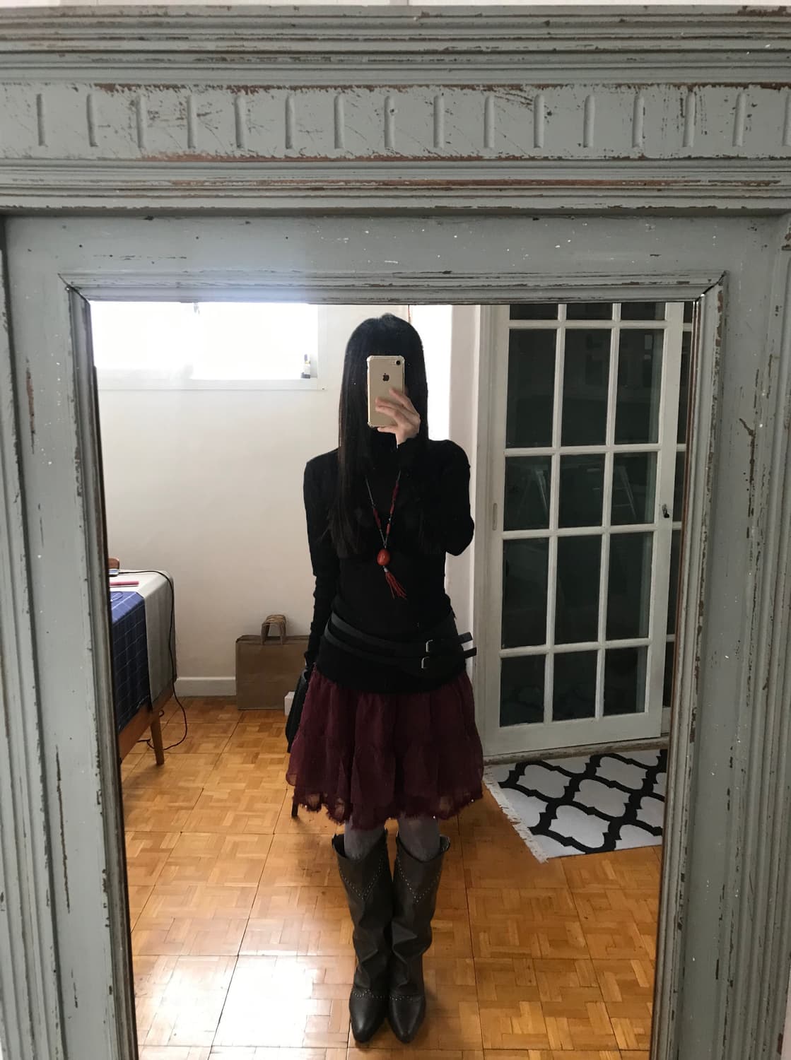vintage frill skirt (free) 상품이미지6