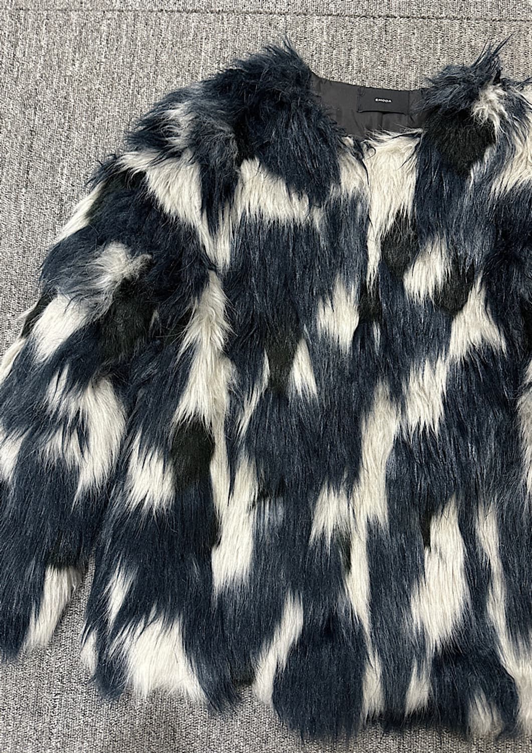 빈티지 에코 퍼 자켓  상품이미지5