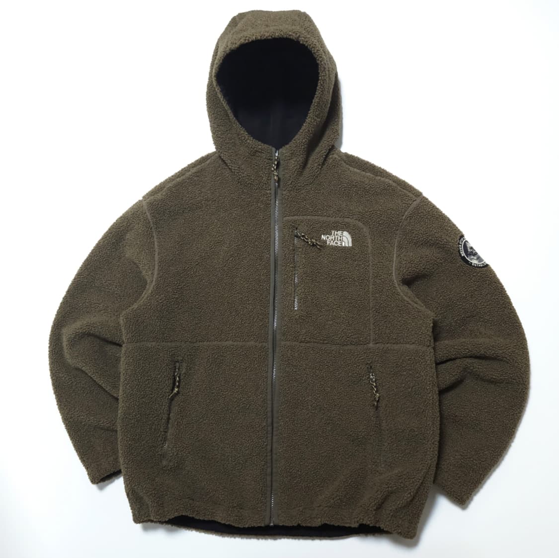 노스페이스 딕스 리버시블 플리스 집업 자켓 카키 상품이미지1