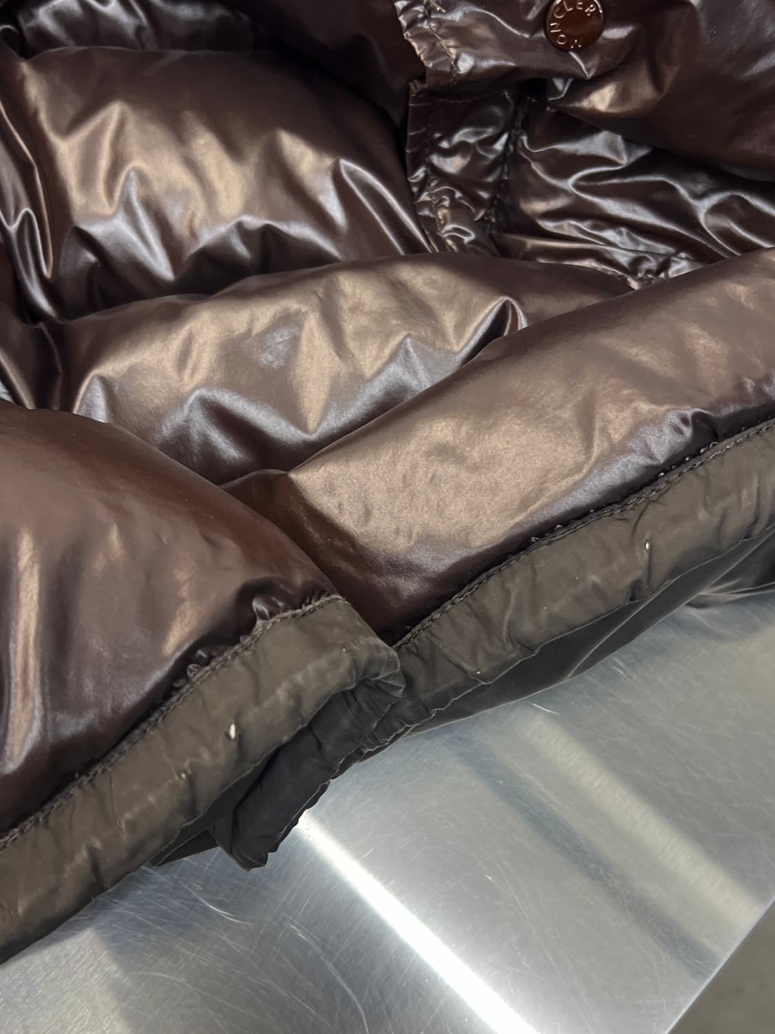 몽클레어 다크브라운 라클랑 패딩 상품이미지9