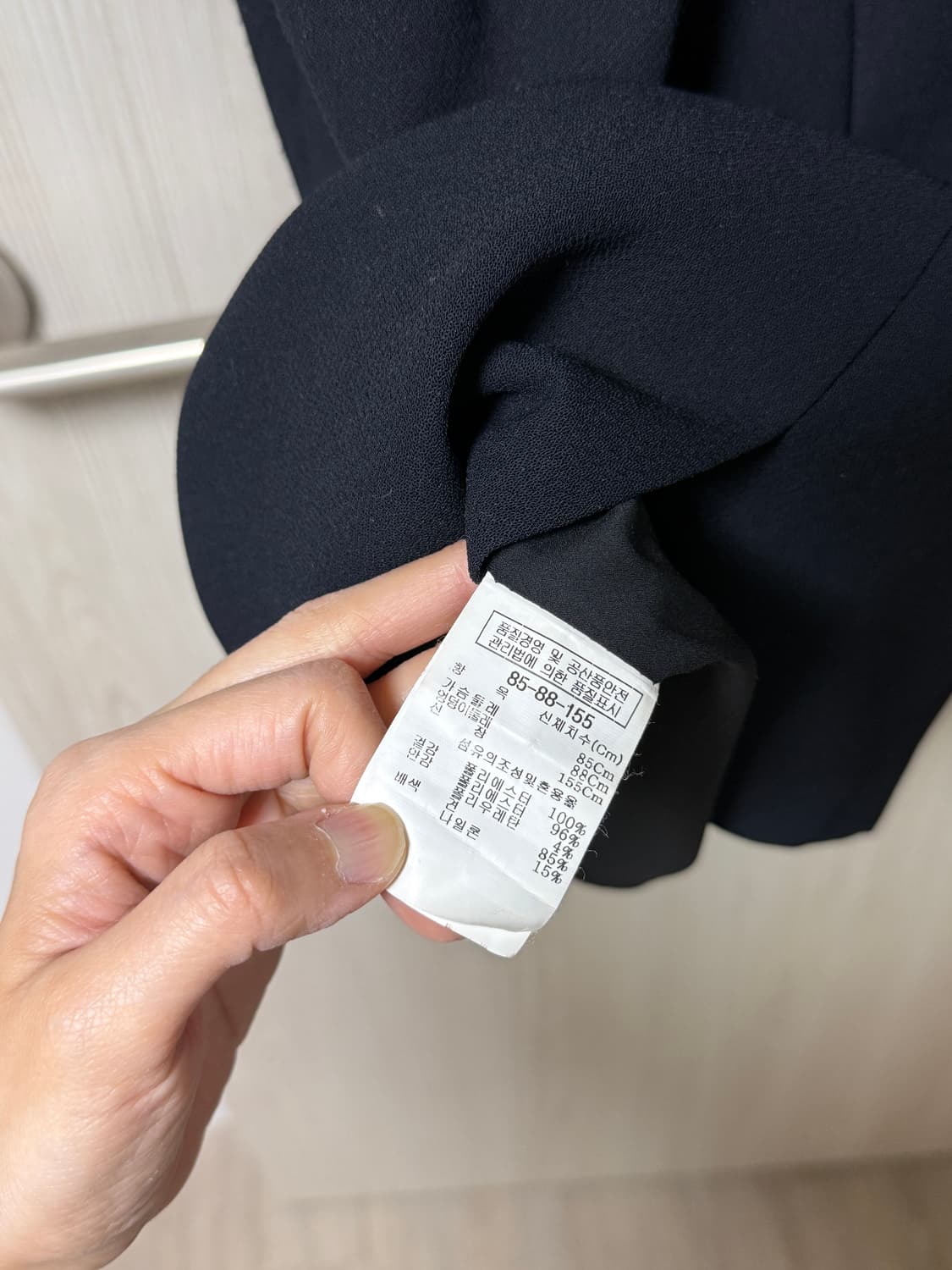 지고트 하객룩 7부소매원피스 55사이즈 상품이미지5