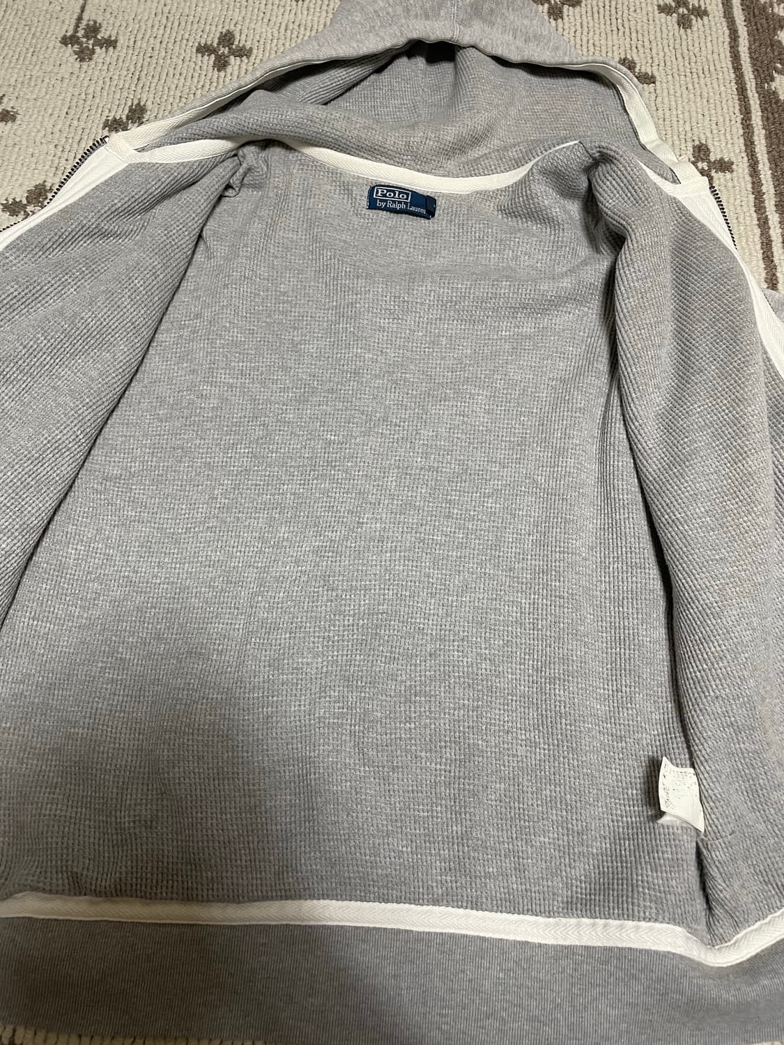 폴로 랄프로렌 와플 후드집업 상품이미지6