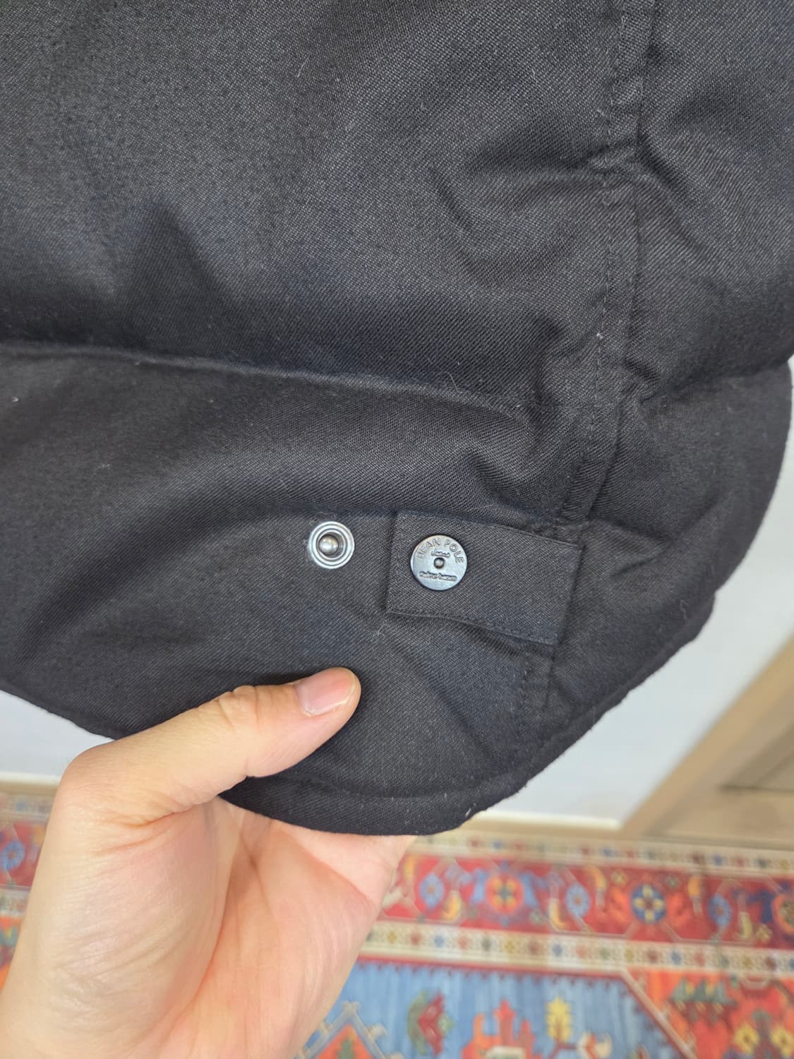 빈폴진스 버팔로 체크 면 덕다운 패딩조끼 100 상품이미지6