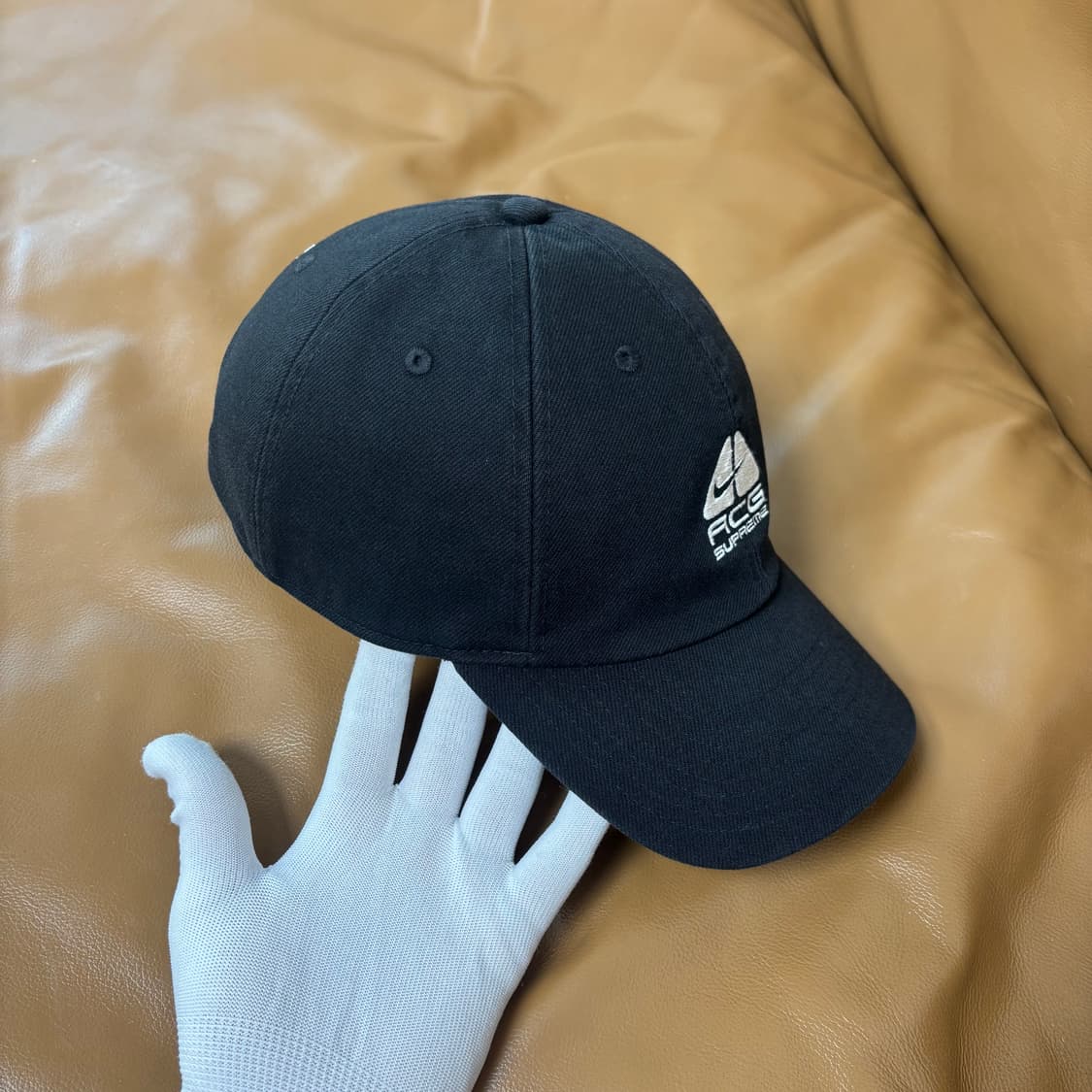 슈프림 나이키 ACG 6패널 볼캡 모자 블랙 상품이미지4